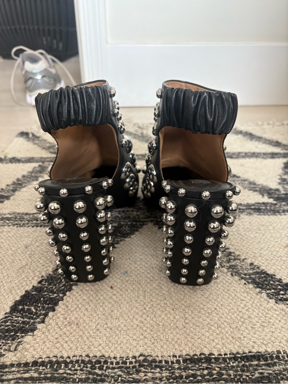 Alexander Wang Studded sling back booties, 7.5 W - Picture 3 of 7